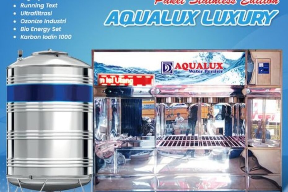 mesin depot air minum dan mesin AMDK Aqualux